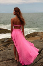Provance long Skirt In Pink - Image 3