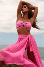 Provance long Skirt In Pink - Image 2