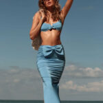 Seychelles Blue Skirt