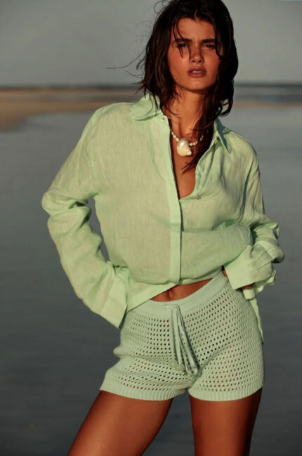 Shirt Amalfi Aqua